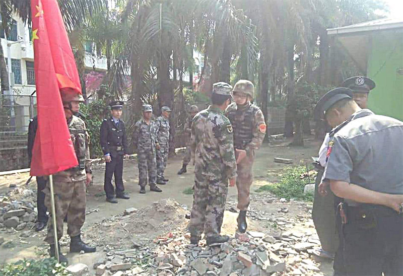 မူဆယ္နယ္စပ္ကို တ႐ုတ္ဘက္က က်ဴးေက်ာ္ဝင္ေရာက္ခဲ့ျခင္း မရွိဟုဆို