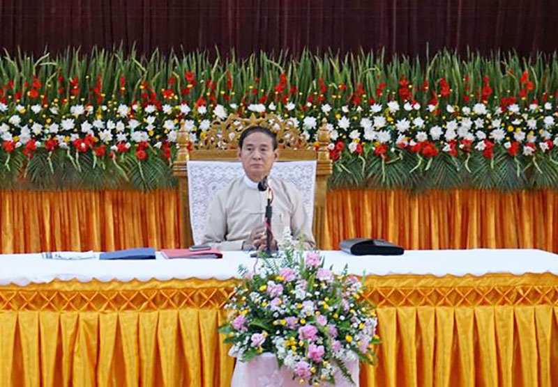 ျပည္နယ္၊ တုိင္း အစိုးရမ်ားကို အြန္လိုင္းက ေစာင့္ၾကည့္ေနဟု သမၼတ ေျပာ