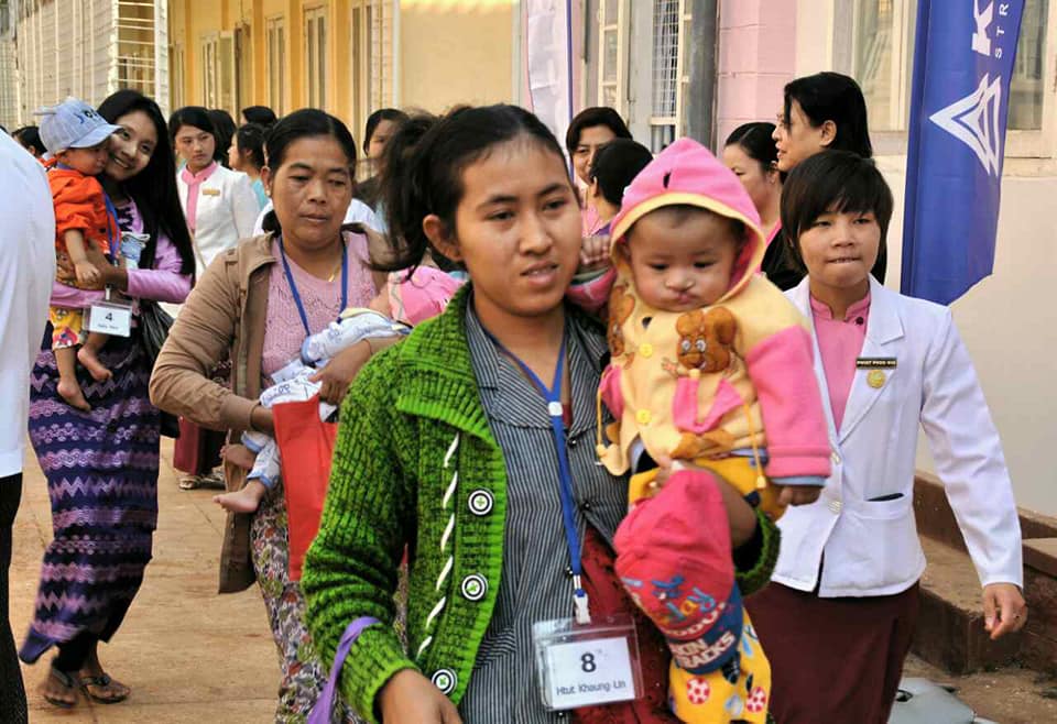 ​ေမြးရာပါ ႏႈတ္​ခမ္​းကြဲ အာ​ေခါင္​က​ြဲ​ ေဝဒနာရွင္​က​ေလး​မ်ားကုိ အခမဲ့ခြဲစိတ္ေပး
