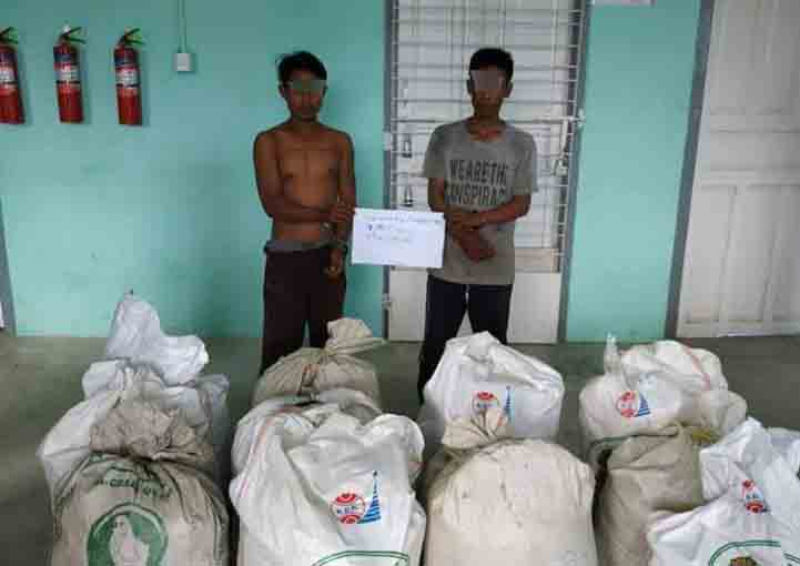 ျမန္မာ-ထိုင္းနယ္စပ္ ေမာေတာင္ၿမိဳ႕တြင္ ဘိန္းစာမႈန္႔ ၃၀၇ ကီလို ဖမ္းဆီးရမိ