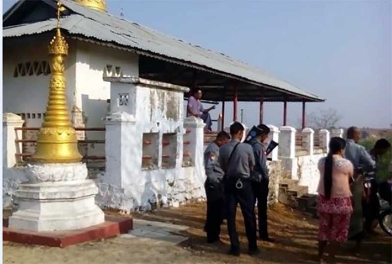 ေရနံေခ်ာင္းတြင္ ႏွစ္ ၁၀၀ သက္တမ္းရိွ ဆင္းတုေတာ္ ခုိးယူခံရ