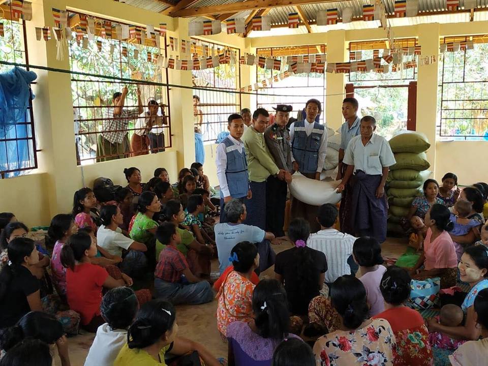 ရခိုင္ခိုလႈံေရးစခန္း ၁၀၀ ေက်ာ္တြင္ လူ ၂၆၀၀၀ ေက်ာ္ ေရာက္ရွိခိုလႈံေန