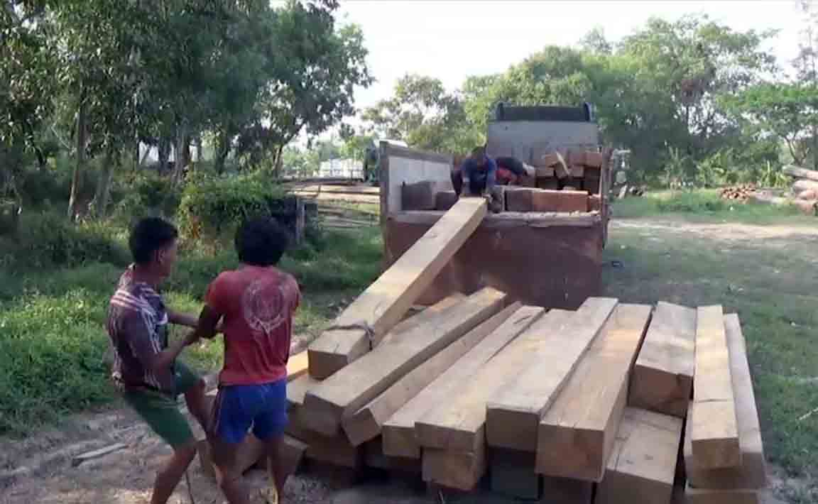 သစ္ခုိးသမားမ်ား နည္းပညာ အဆင့္ျမင့္ျခင္းေၾကာင့္ ဖမ္းဆီးရာတြင္ အခက္ႀကံဳဟု ၀န္ႀကီးေျပာ