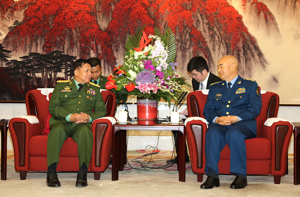 တ႐ုတ္ႏုိင္ငံသည္ ျမန္မာႏုိင္ငံ၏ ထာ၀ရမိတ္ေဆြဟု ေပက်င္းေရာက္ ဗိုလ္ခ်ဳပ္မႉးႀကီးေျပာၾကား