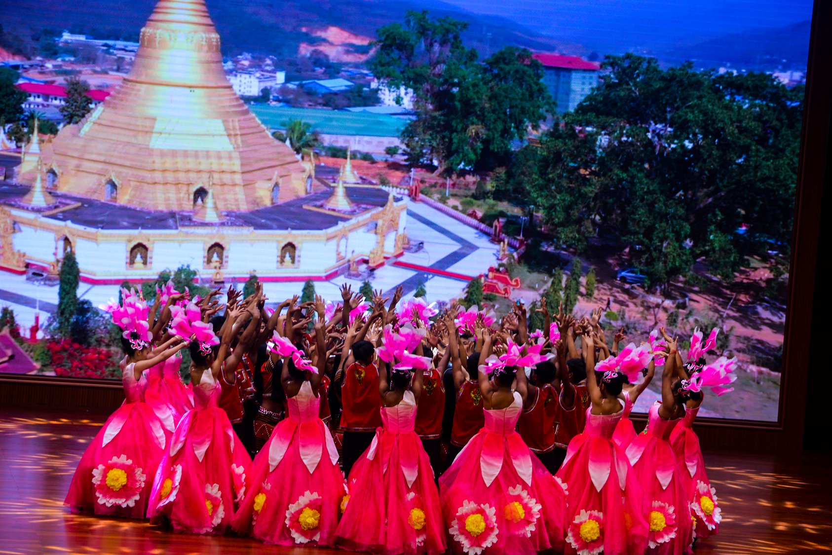 ပန္ဆန္းၿမိဳ႕ “o” ၿငိမ္းခ်မ္းေရးႏွစ္(၃၀)ျပည့္ အခမ္းအနားအႀကဳိျမင္ကြင္း (ဓာတ္ပုံ)