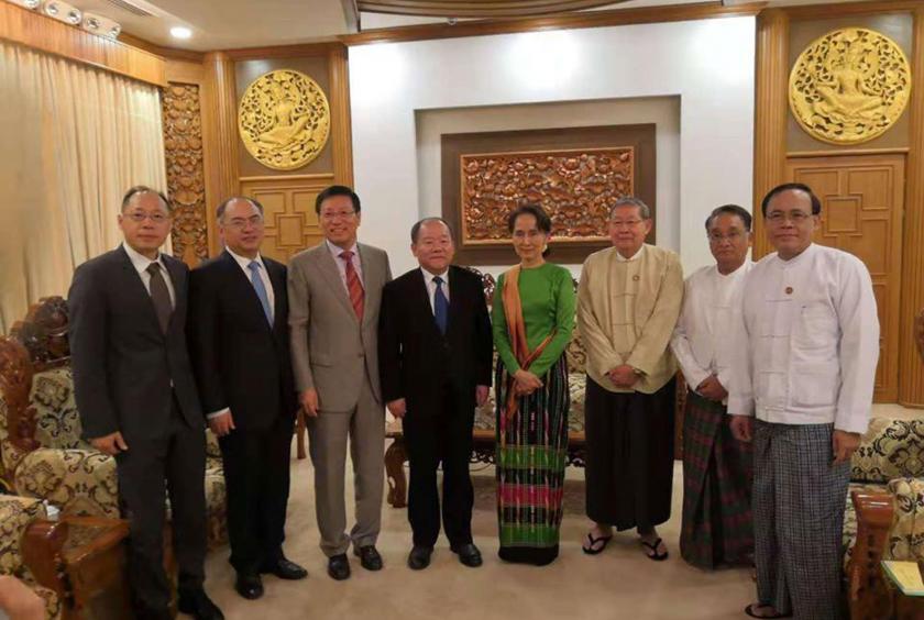 ေဒၚေအာင္ဆန္းစုၾကည္ ရပ္ဝန္းႏွင့္ ပိုးလမ္းမဖုိရမ္တက္ရန္ တ႐ုတ္ႏုိင္ငံ သြားမည္