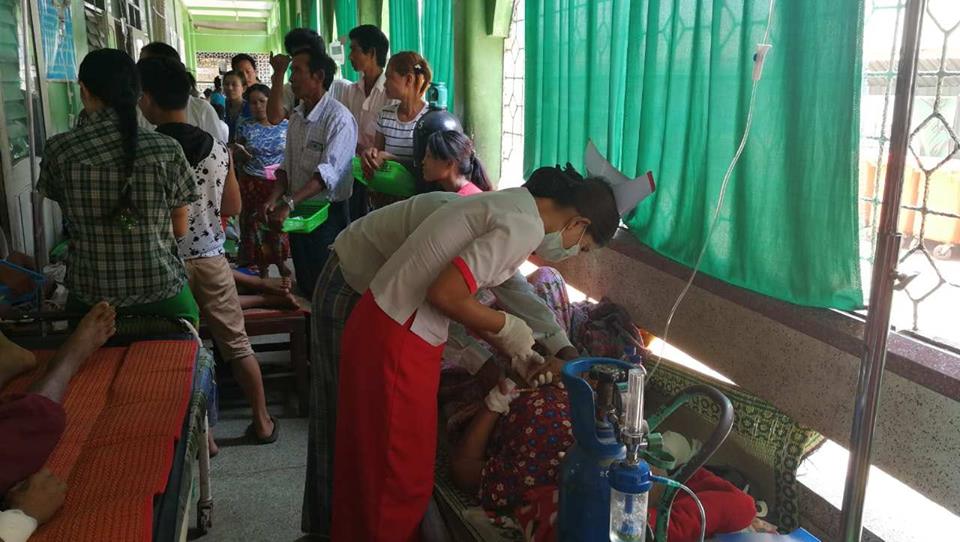ပဲခူးေဆး႐ုံႀကီးတြင္ Heat Stroke ေၾကာင့္ ၁ ဦး ေသဆုံး