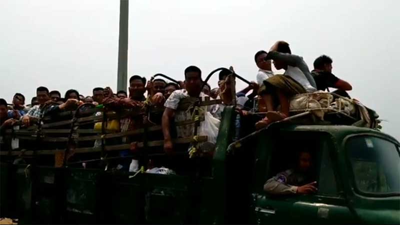 မုိးညႇင္းေထာင္မွ အက်ဥ္းသား ၁၃၀၀ ေက်ာ္ ျပန္လြတ္