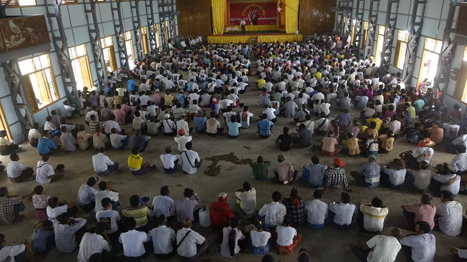 ဖြဲ႔စည္းပံုျပင္ဆင္ေရး လူထုေဟာေျပာပြဲ ကနီတြင္ ျပဳလုပ္