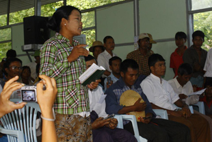 လက္ပန္းေတာင္းေတာင္စီမံကိန္း ကုမၸဏီနွင့္ေဒသခံမ်ား ေတြ့ဆံု