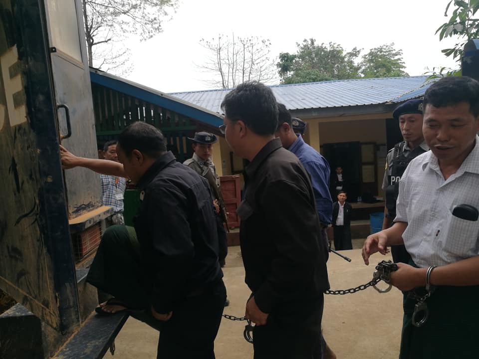 နာဂလက္နက္ကုိင္ ၅ ဦးကုိ တတိယအႀကိမ္ ႐ုံးထုတ္၊ တရားလုိသက္ေသ ႏွစ္ဦးကုိ စစ္ေဆး