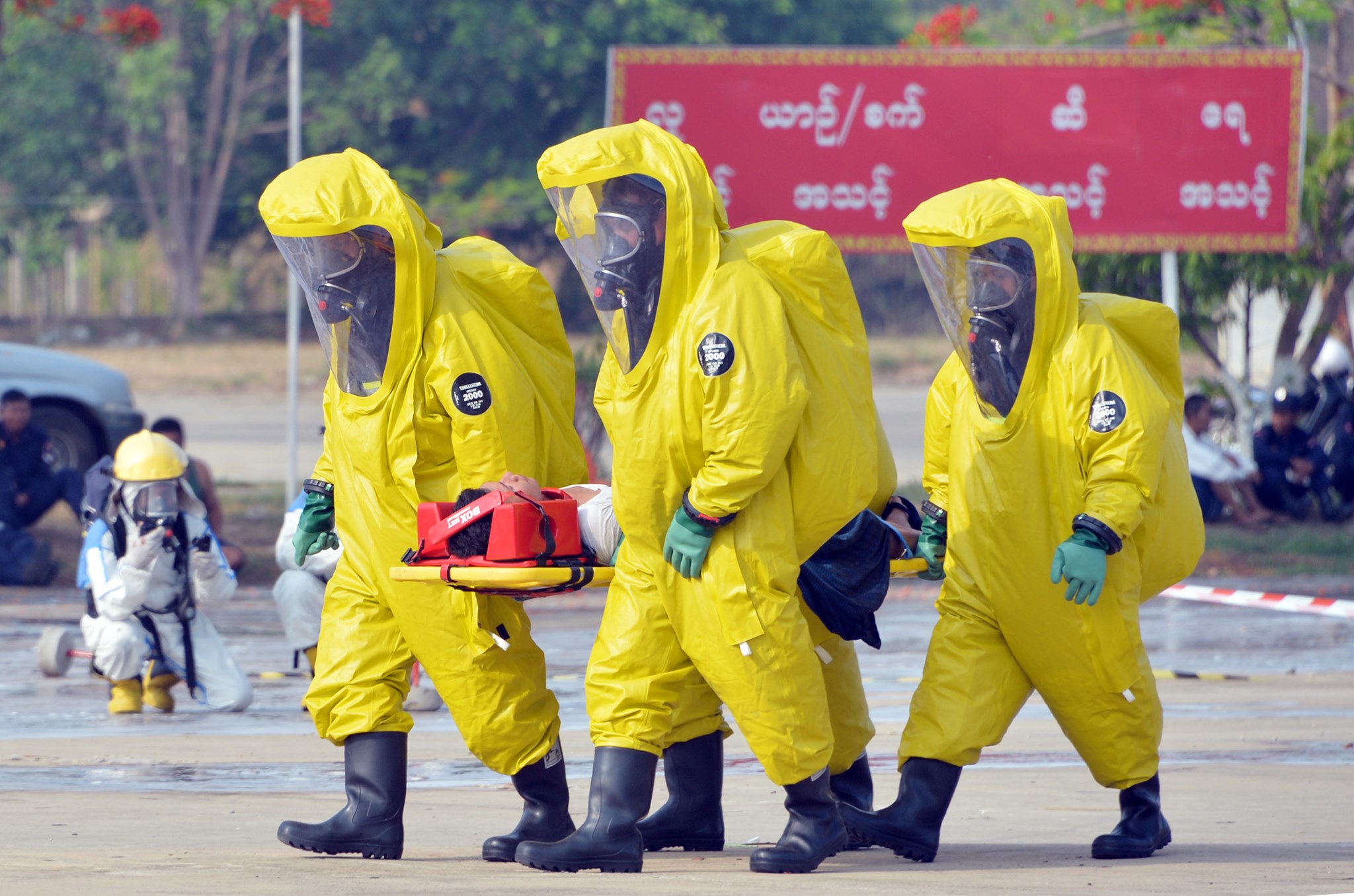 ၇၃ ႀကိမ္ေျမာက္ မီးသတ္တပ္ဖြဲ႔ေန႔ ေနျပည္ေတာ္တြင္ ျပဳလုပ္ (ဓာတ္ပံု)
