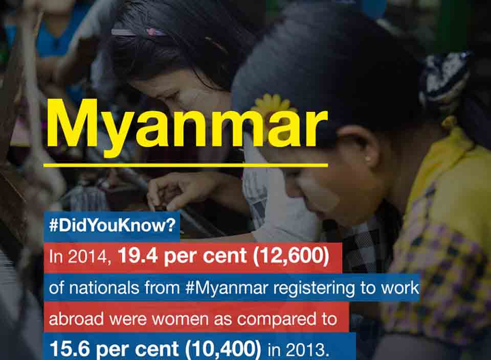 အာဆီယံႏုိင္ငံမ်ားတြင္ ေရႊ႕ေျပာင္းအလုပ္သမား ျမန္မာအမ်ားဆုံးျဖစ္
