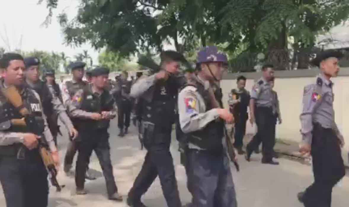 ျမစ္ႀကီးနားေထာင္တြင္ အက်ဥ္းသားမ်ား ဆူပူမႈျဖစ္ပြား (႐ုပ္သံ)