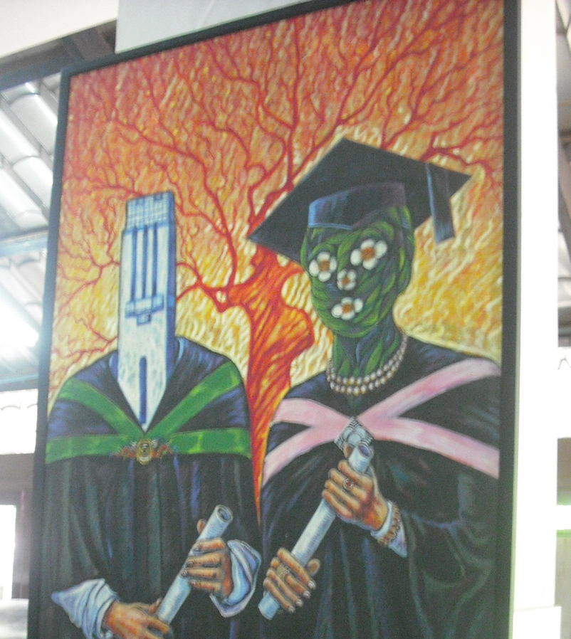 ႐ွင္သန္ဖူးေ၀ ကံ့ေကာ္ေျမ ရန္ပုံေငြပန္းခ်ီျပပြဲ (ဓာတ္ပုံ)