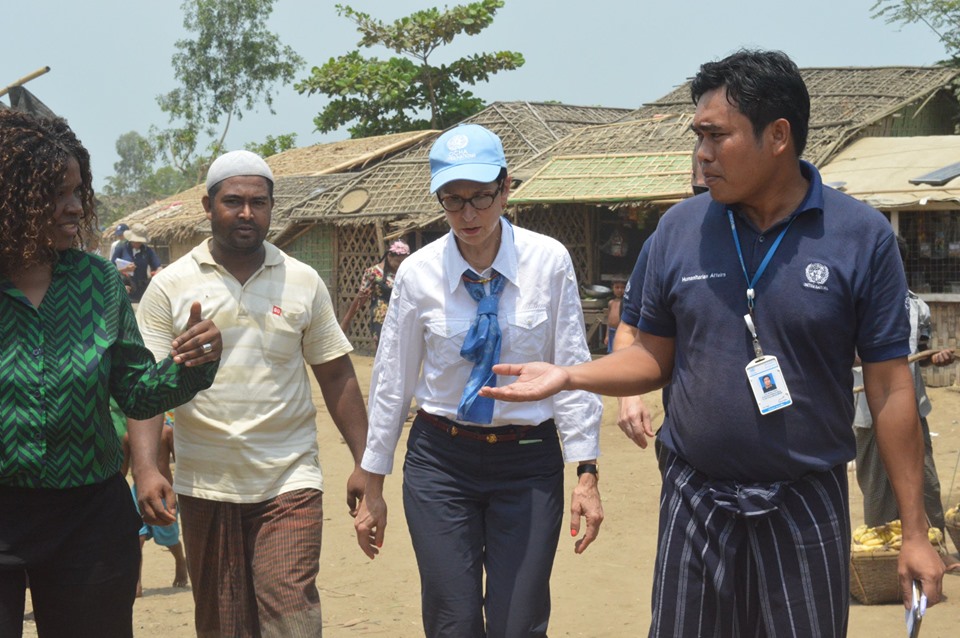 ကုလလက္ေထာက္ အေထြေထြအတြင္းေရးမႉးခ်ဳပ္ ရခိုင္စစ္ေဘးေရွာင္မ်ားထံ သြားခြင့္မရ