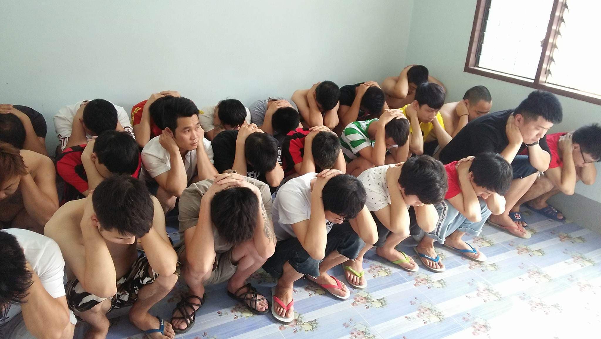 ဖမ္းဆီးထားသည့္ တ႐ုတ္ႏိုင္ငံသားမ်ားကို ေလာင္းကစားမႈ၊ မူးယစ္ေဆးမႈမ်ားျဖင့္ အမႈဖြင့္