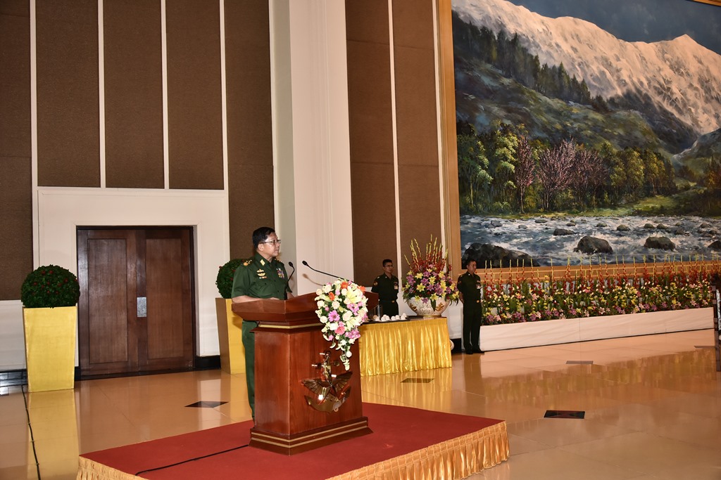 သပ္လွ်ိဳေသြးခဲြသူမ်ားက ႏုိင္ငံေတာ္ႀကီး ၿပိဳကြဲပ်က္စီးေစရန္ ႀကိဳးစားေနဟု ကာခ်ဳပ္ေျပာ