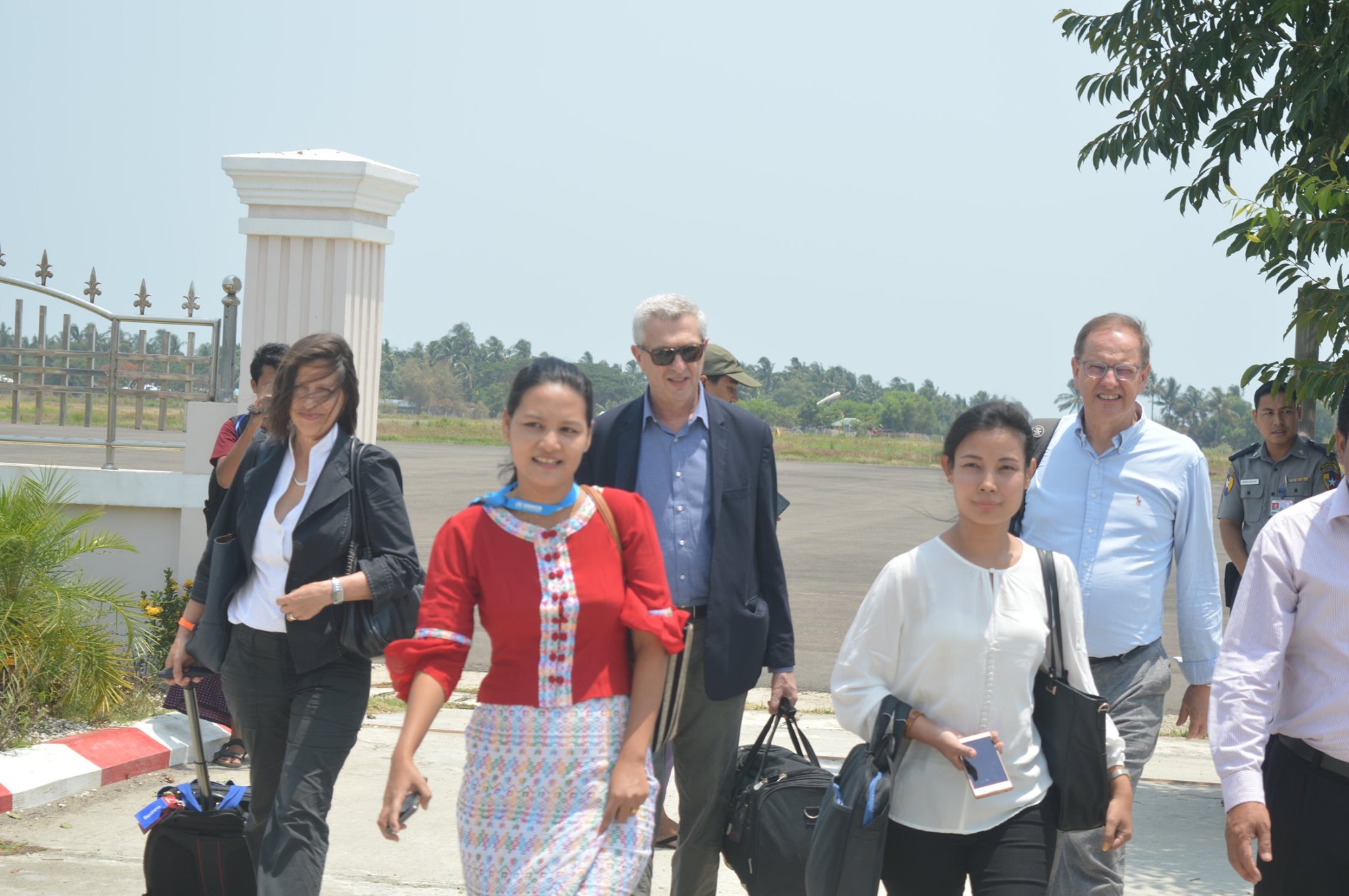 ကုလသမဂၢဒုကၡသည္မ်ားဆိုင္ရာ မဟာမင္းႀကီး စစ္ေတြၿမိဳ႕ ေရာက္ရွိ (ဓာတ္ပုံ)