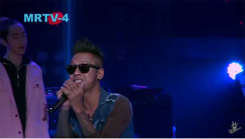 The Voice Myanmar ၿပဳိင္ပြဲကို ႏႈတ္ဆက္ခဲ့ရသည့္ အာကာ ေအာင္ခင္၀င္း (႐ုပ္သံ)