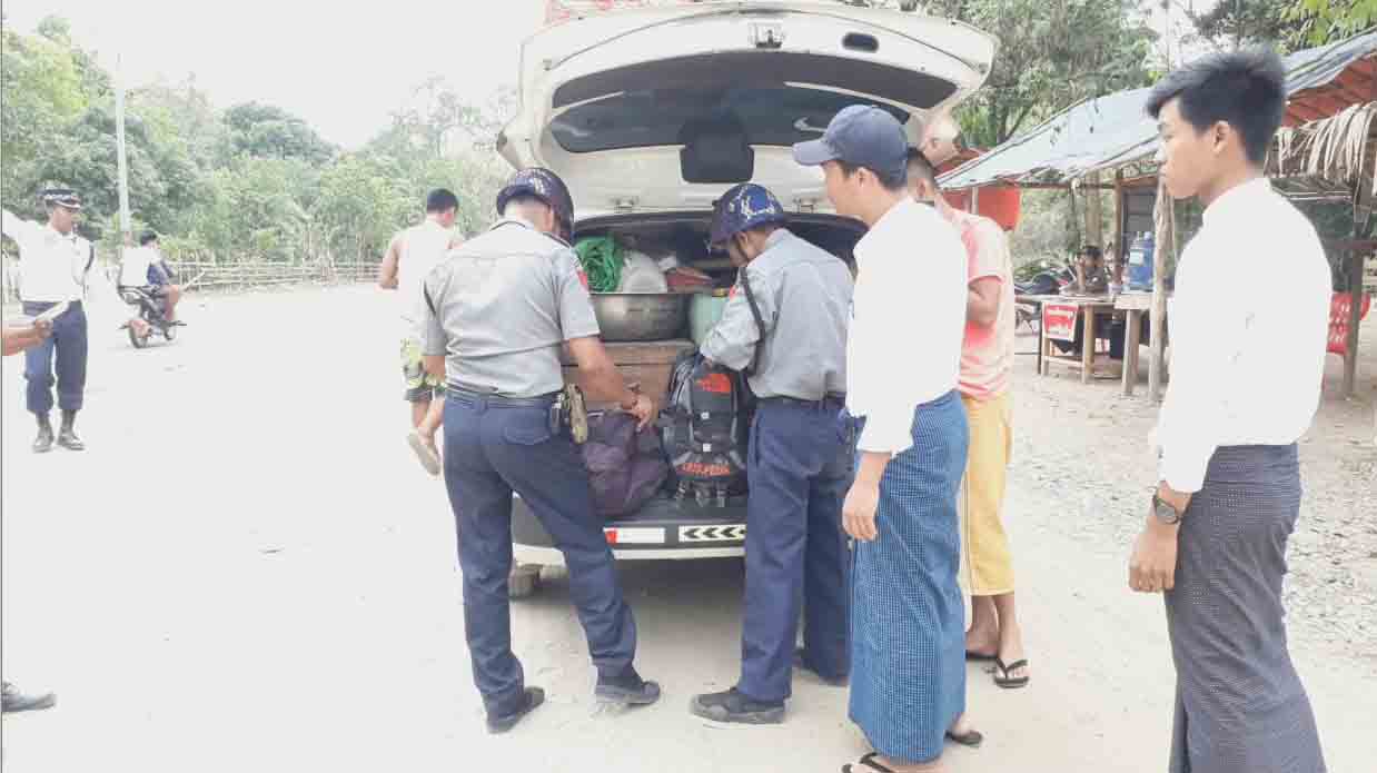 နဘားလမ္းဆုံတြင္ ၁၇ လအတြင္း မူးယစ္ေဆး က်ပ္သိန္း ၄ ေသာင္းေက်ာ္ဖုိး ဖမ္းမိ