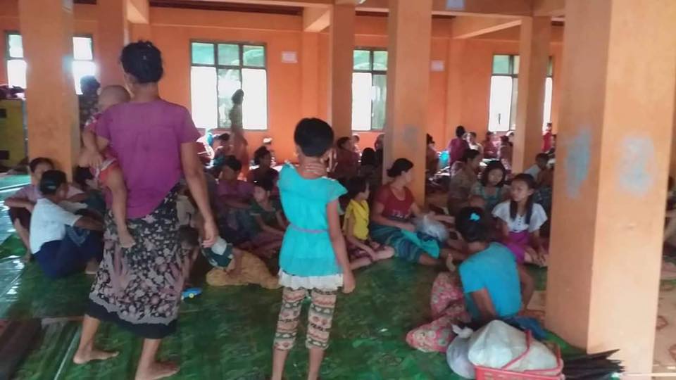 ပုဏၰားကၽြန္းၿမိဳ႕နယ္တြင္ စစ္ေဘးေရွာင္ ၈၀၀ ခန္႔ စားနပ္ရိကၡာလိုအပ္ေန