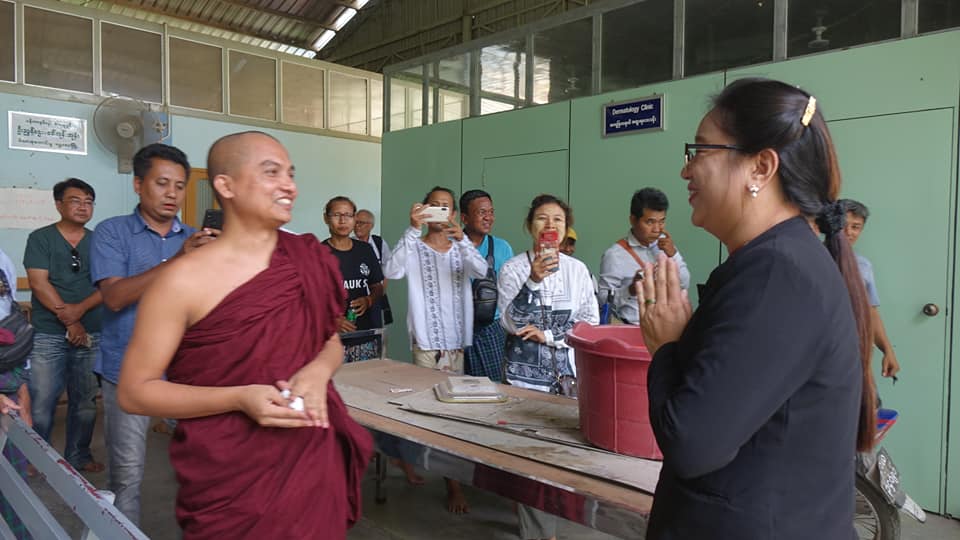 ဦးေသာဘိတကို တပ္မေတာ္က စြဲဆိုထားသည့္ ၅၀၅ (ခ) ကို တရား႐ုံးက ပလပ္