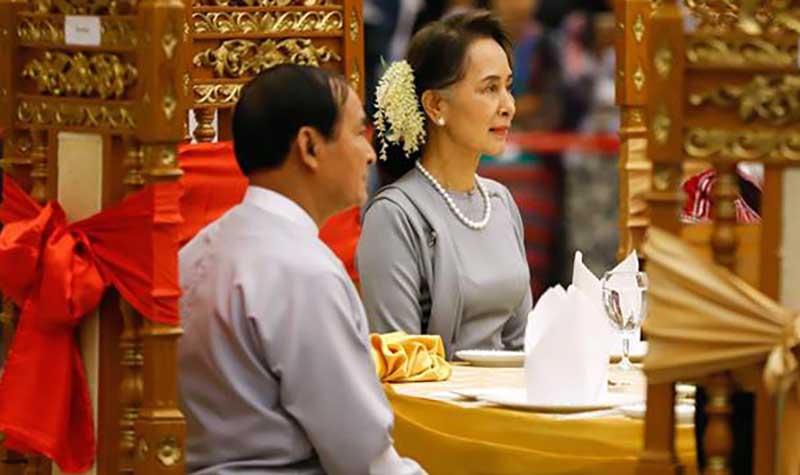 သမၼတႏွင့္ ေဒၚေအာင္ဆန္းစုၾကည္ ၂၀၂၀ ေရြးေကာက္ပြဲ ၀င္ၿပိဳင္မည္