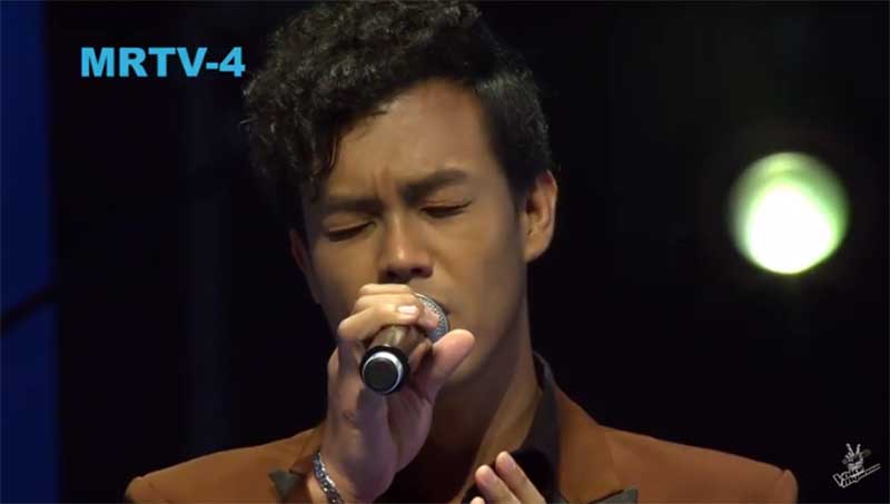 ၿပိဳင္ပြဲအဆင့္ ၅ ဆင့္ျဖတ္ေက်ာ္ၿပီး The Voice Myanmar ဖိုင္နယ္ထိ တက္ေရာက္သြားခဲ့သည့္ Paul Austin(႐ုပ္သံ)