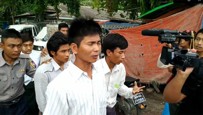 ေအာင္သေျပေက်းရြာသား ၆ ဦးကို ပုဒ္မႏွစ္ခုျဖင့္ စတင္တရားစြဲဆို