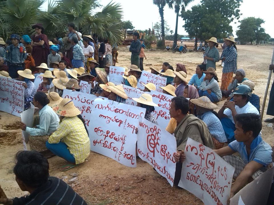 ေၾကးနီစီမံကိန္းရပ္ဆိုင္းရန္ မံု႐ြာတဖက္ကမ္းအထိ သြားေရာက္ဆနၵျပ