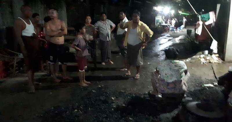 ျမင္းၿခံတြင္ ဆိုင္ကယ္မီးေလာင္ရာမွ လူ ၃ ဦး မီးကူးစက္ခံရ