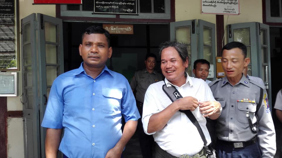 ေတာင္သူအေရးတက္ႂကြလႈပ္ရွားသူ ၂ ဦးကို ေထာင္ဒဏ္ ၄ လ စီ အမိန္႔ခ်