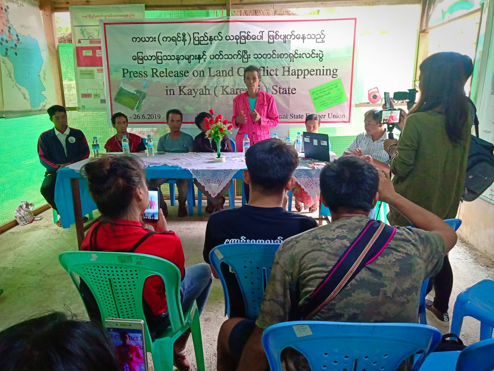 ကယားျပည္နယ္တြင္း ေျမယာသိမ္းမႈျပႆနာ ေဒသခံေတာင္သူမ်ား ရွင္းလင္း