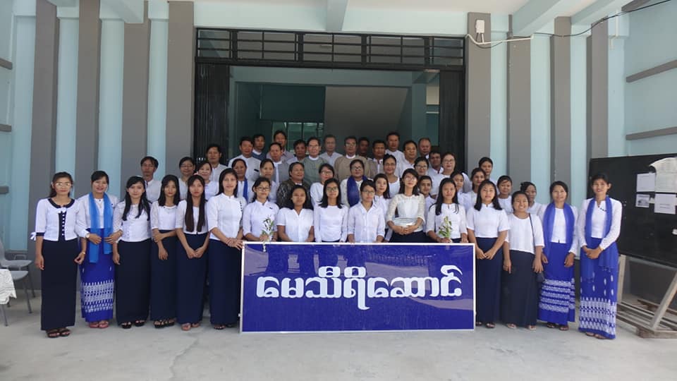 မႏၱေလး နည္းပညာတကၠသိုလ္ အမ်ိဳးသမီးအေဆာင္သစ္ ဖြင့္လွစ္ (ဓာတ္ပံု)