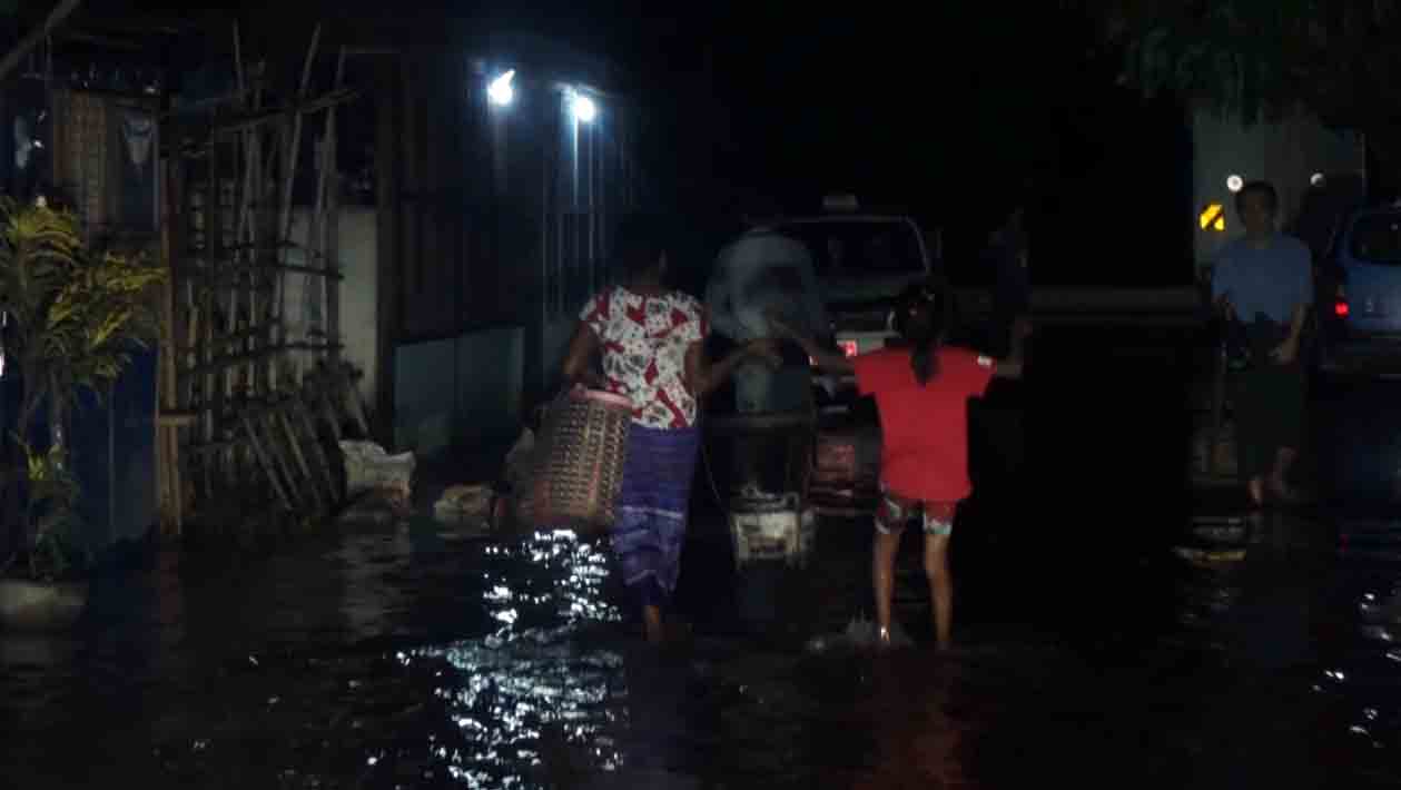 ဒဂုံျမိဳ႕သစ္ဆိပ္ကမ္းၿမိဳ႕နယ္ စစ္ေတာင္းရိပ္မြန္တြင္ ေရႀကီးေရလွ်ံျဖစ္ေန