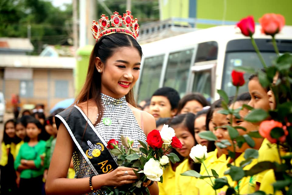 ျမန္မာအလွမယ္ မဝိုင္းအံုခ်စ္မိုး Miss Asia Pacific 2019 သရဖူဆုရရွိ