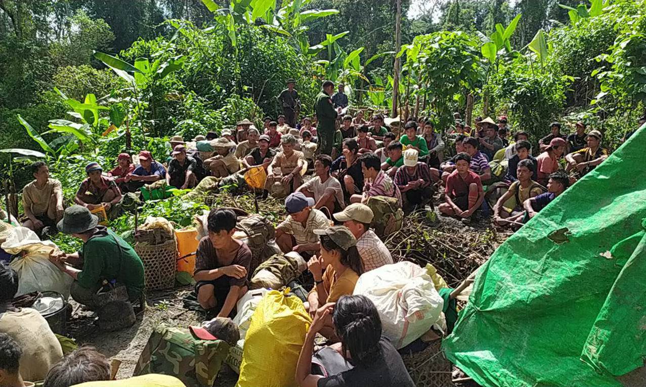 တရားမဝင္ ပယင္းတူးေဖာ္သူ ၆၈ ဦးကို တပ္မေတာ္ ဖမ္းဆီး