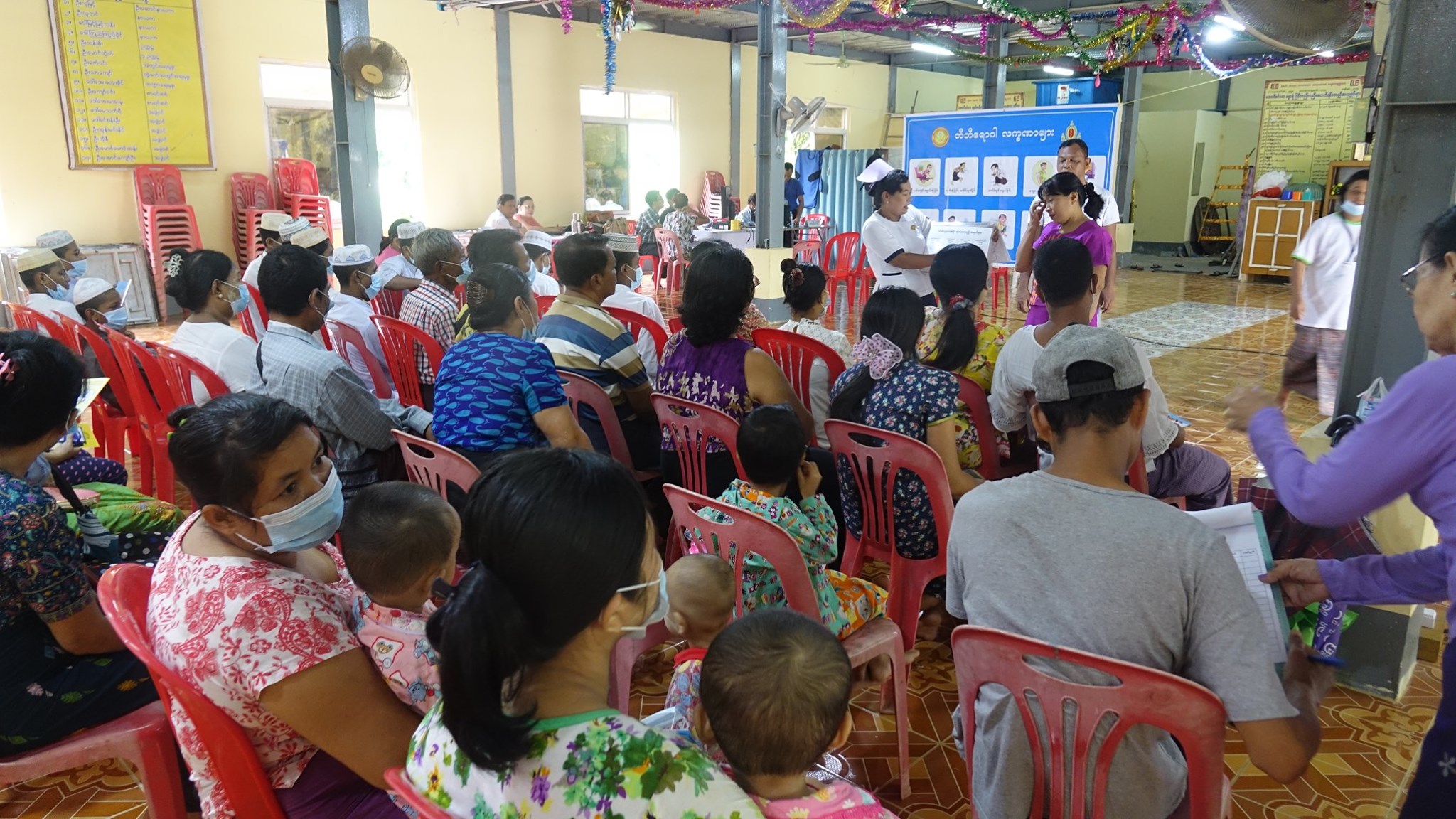 ရန္ကုန္တြင္ တီဘီေရာဂါ အခမဲ့ကြင္းဆင္း စစ္ေဆးေပးေန