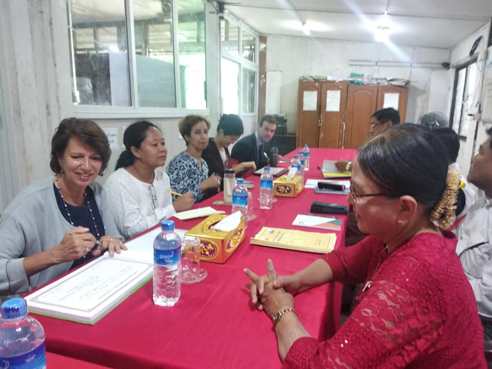 ကုလသမဂၢအထူးကိုယ္စားလွယ္ႏွင့္ ေအအန္ပီပါတီ စစ္ေတြၿမဳိ႕တြင္ ေတြ႔ဆံု 
