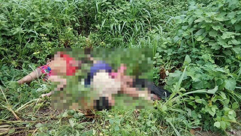 ေထာက္ၾကန္႔ ေလွာ္ကားလမ္းေဘးတြင္ အေလာင္း ၃ ေလာင္းေတြ႔ရွိ