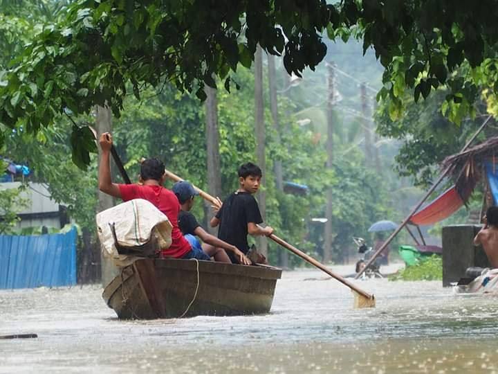 ရခိုင္ျပည္နယ္ ၃ ၿမိဳ႕နယ္တြင္ ေရႀကီးေရလွ်ံ၊ ေနအိမ္မ်ား ေရနစ္ျမဳပ္
