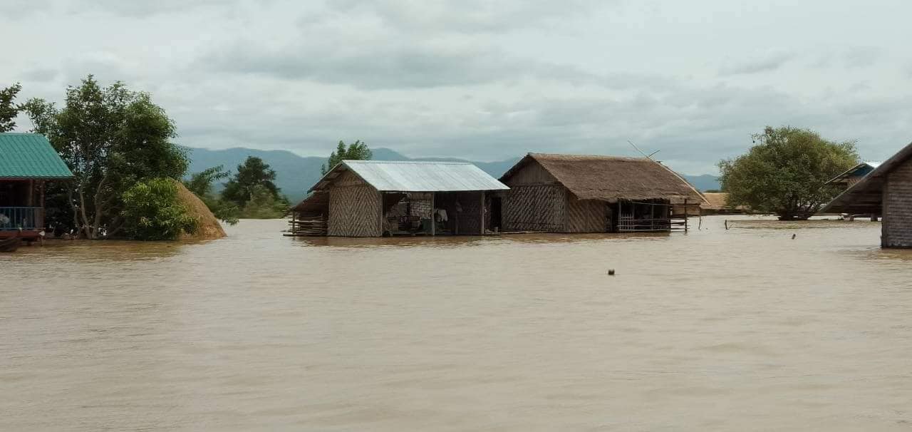 ကသာတြင္ ဧရာဝတီျမစ္ေရ ၁၀ ႏွစ္အတြင္း အျမင့္ဆံုး စံခ်ိန္တင္