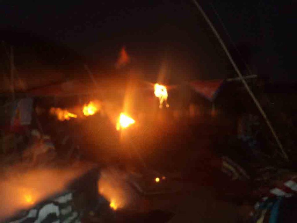 လက္ပန္းေတာင္း ေၾကးနီစီမံကိန္း ဖ်က္သိမ္းေရး သပိတ္စခန္း ျဖိုခြင္းခံရ
