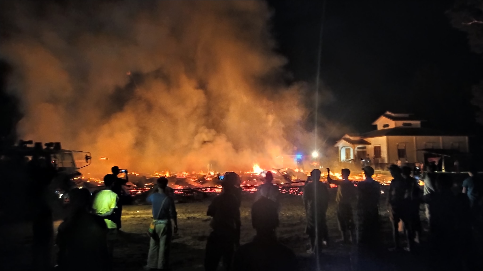 တန္႔ယန္းတြင္ ဘုန္းႀကီးေက်ာင္းေဆာင္ မီးေလာင္မႈျဖစ္ပြား