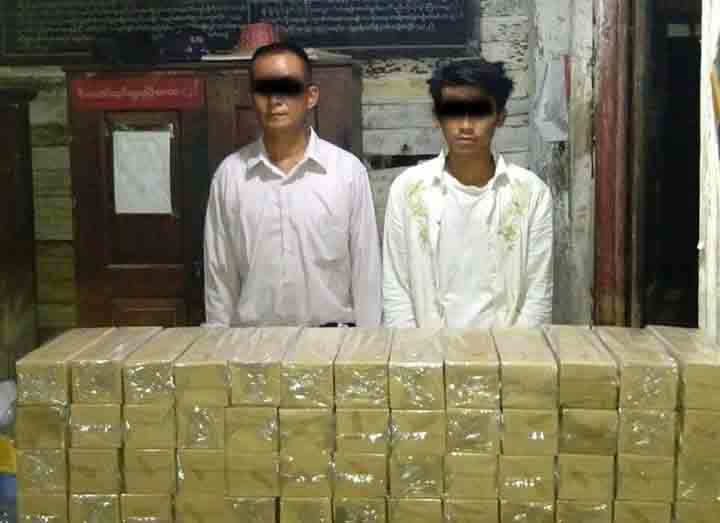 ကေလးဝၿမိဳ႕ ခ်င္းတြင္းတံတားလမ္းဆံုတြင္ ေဖာက္ခြဲေရးပစၥည္းမ်ား ဖမ္းဆီးရမိ