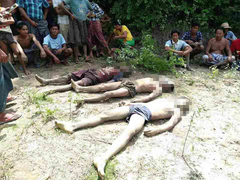 ယင္းမာပင္ၿမိဳ႕နယ္တြင္ ေက်ာက္တူးရာက က်င္းၿပိဳက်ၿပီး လူ ၃ ဦးေသဆံုး