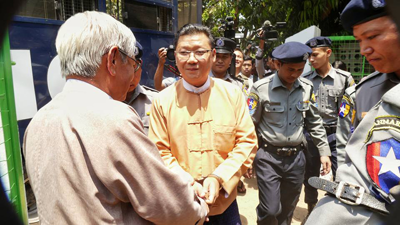အန္အယ္လ္ဒီ ဗဟိုသုေတသနအဖြဲ႔အတြင္းေရးမႉးကို ပါတီတာ၀န္ ယာယီရပ္ဆိုင္း