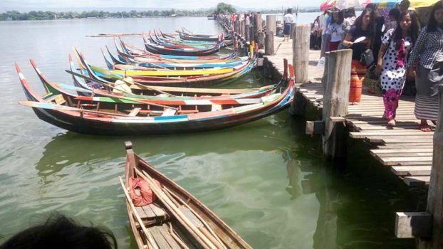 ေတာင္သမန္အင္း ခရီးသြားျပည္သူမ်ား အႏၲရာယ္ကင္းရန္ ငွက္ေလွသမားမ်ား ကင္းလွည့္