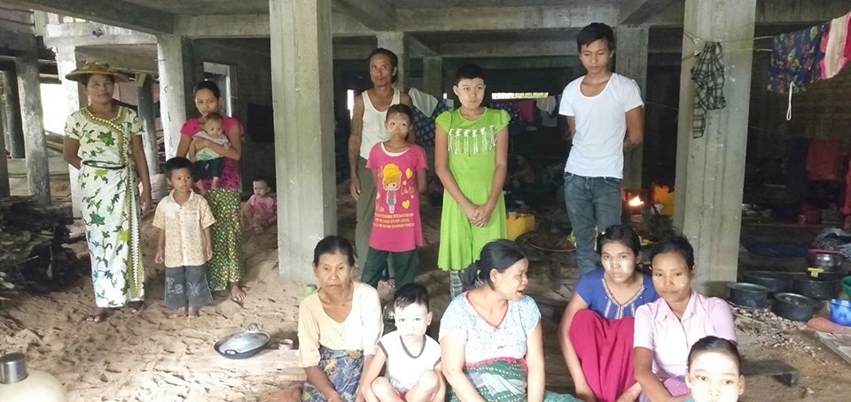 ရွှေကျင်မြစ်ရေ စိုးရိမ်ရေမှတ်ကျော်လွန်၊ လူဦးရေ ၁၅၀ ကျော် အရေးပေါ်ရွှေ့ပြောင်း